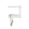 Household Essentials 12" Metal Spice Rack with Paper Towel Holder